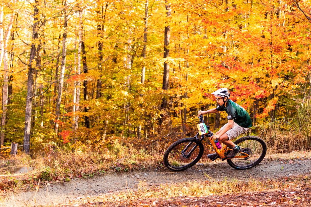 VTYC racer at Cochran's ski area in Richmond.